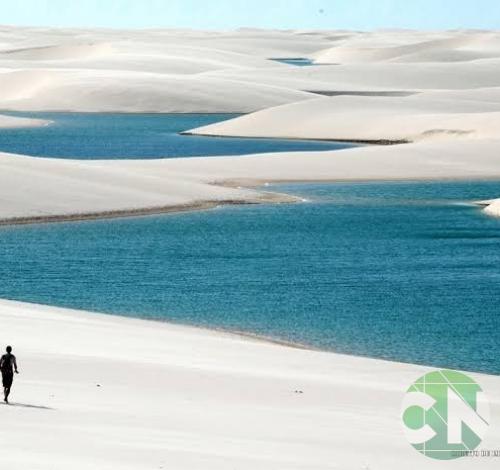 Parque Nacional dos Lençóis Maranhenses viraliza com postagem de turista francesa