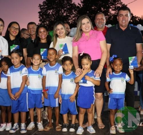 Ontem (20), foi realizada entrega da Escola Mãe Geniz para a comunidade Piratininga.