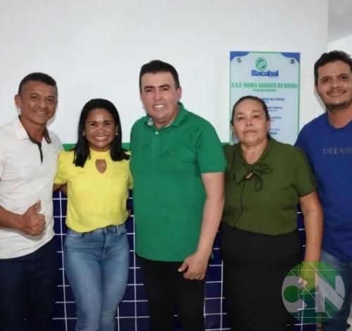  Inauguração da U.E.F Maria Augustina de Sousa - Povoado Brejinho