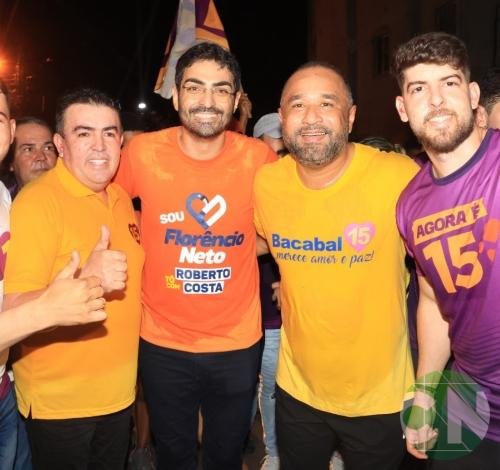 O 15 FOLIA do Roberto Costa e Dr Emílio Carvalho foi um sucesso e parou a cidade de Bacabal, 