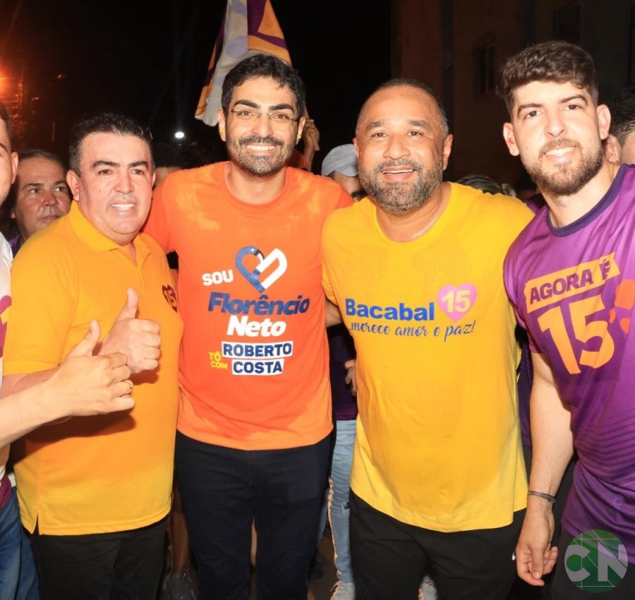 O 15 FOLIA do Roberto Costa e Dr Emílio Carvalho foi um sucesso e parou a cidade de Bacabal, 