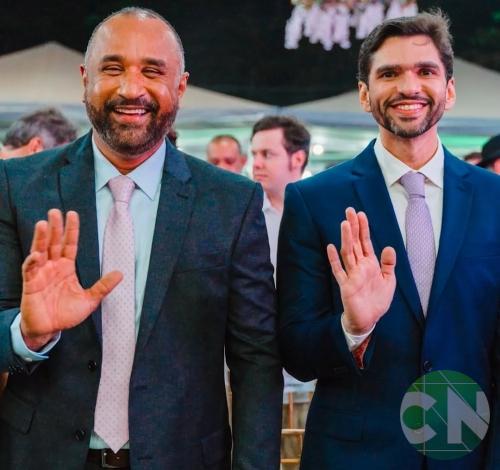 Posse do novo Prefeito Roberto Costa e do vice Dr. Emílio Carvalho, em Bacabal-Ma 