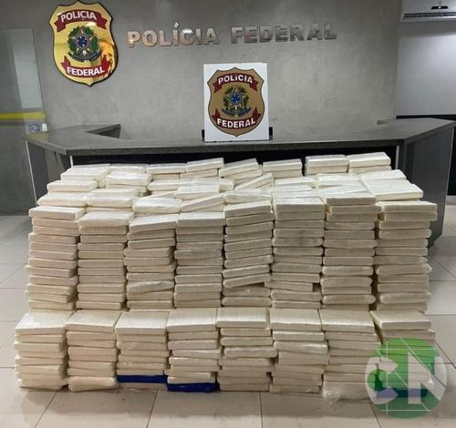 PF apreende 1 tonelada de cocaína na Grande São Luís que seria enviada ao exterior por navios