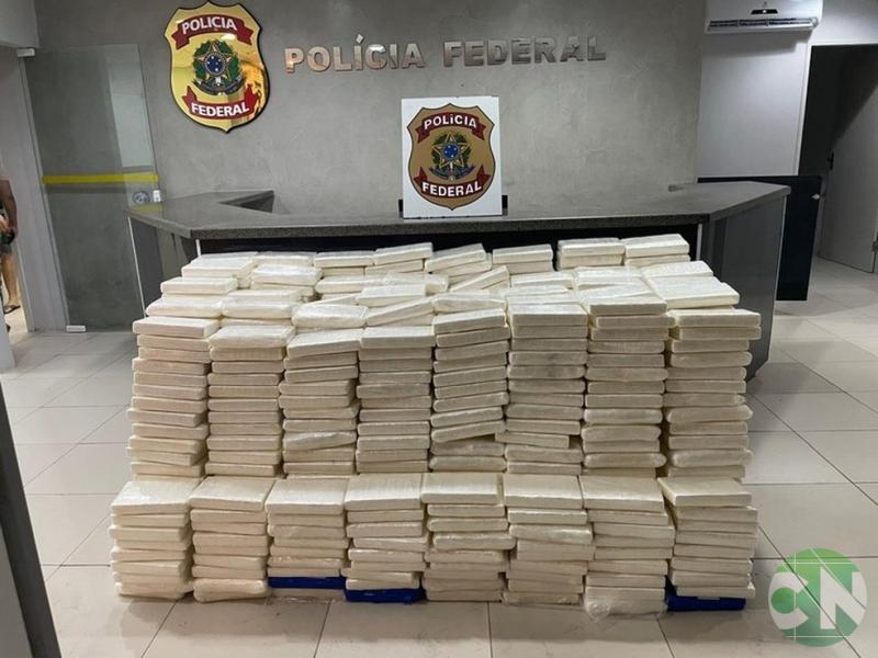 PF apreende 1 tonelada de cocaína na Grande São Luís que seria enviada ao exterior por navios