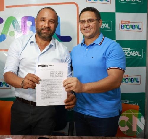 O Prefeito Roberto Costa assinou o Convênio de Operacionalização de Trânsito entre o município de Bacabal, o Detran-MA e a Polícia Militar