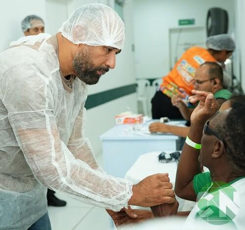 Prefeito Roberto Costa garante mutirão de catarata e pterígio com 1,5 mil cirurgias em Bacabal