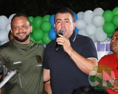 Reinauguração de escola