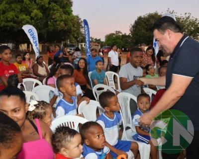 Reinauguração de escola