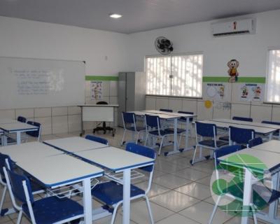 Reinauguração de escola