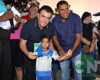 Reinauguração de escola