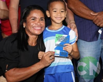 Reinauguração de escola