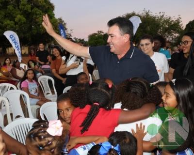 Reinauguração de escola