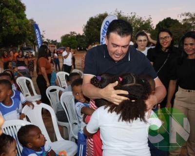 Reinauguração de escola