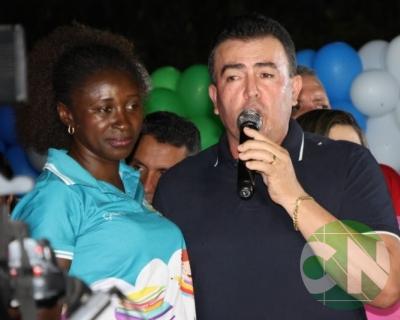 Reinauguração de escola