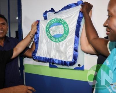 Reinauguração de escola