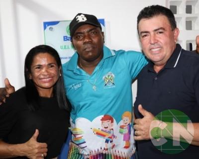 Reinauguração de escola