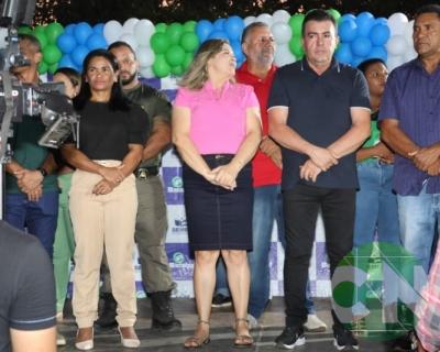 Reinauguração de escola