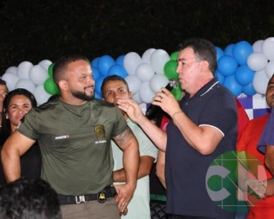 Reinauguração de escola