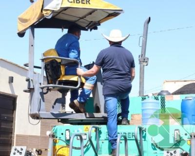 Pavimentação no Bairro Vila da Paz
