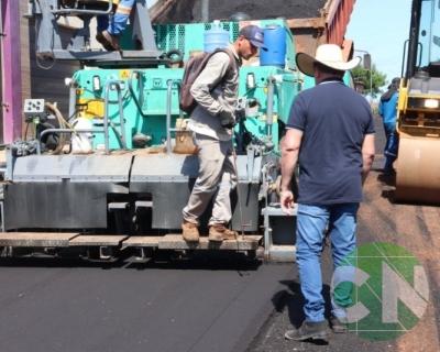 Pavimentação no Bairro Vila da Paz