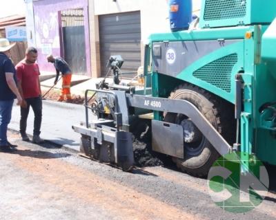 Pavimentação no Bairro Vila da Paz