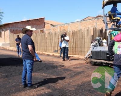 Pavimentação no Bairro Vila da Paz