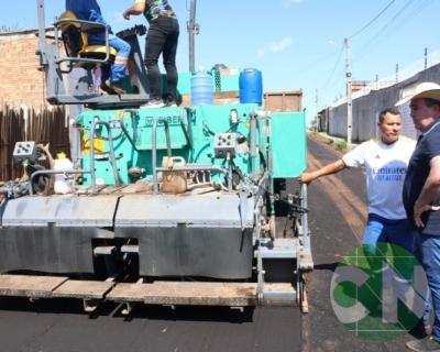 Pavimentação no Bairro Vila da Paz