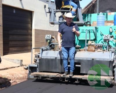 Pavimentação no Bairro Vila da Paz