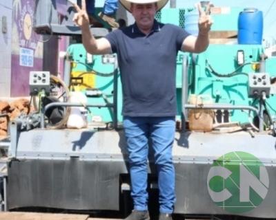 Pavimentação no Bairro Vila da Paz