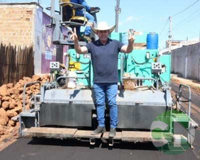 Pavimentação no Bairro Vila da Paz