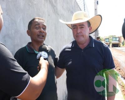 Pavimentação no Bairro Vila da Paz