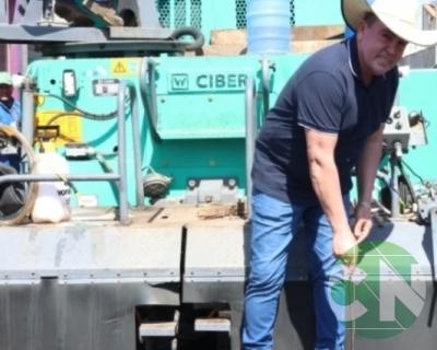 Pavimentação no Bairro Vila da Paz