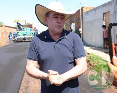 Pavimentação no Bairro Vila da Paz