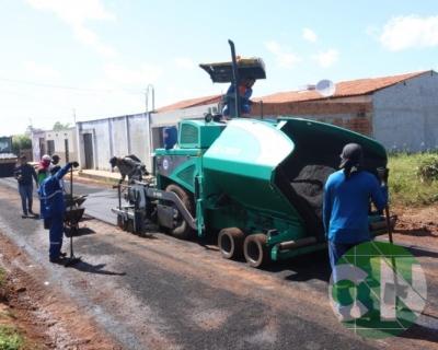 Pavimentação no Bairro Vila da Paz