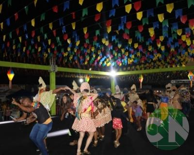Primeira noite do São João em Bacabal 