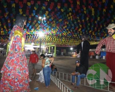 Primeira noite do São João em Bacabal 