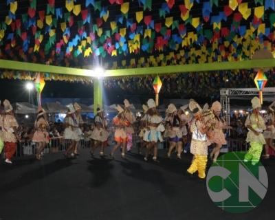 Primeira noite do São João em Bacabal 