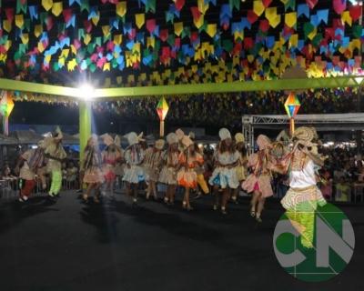 Primeira noite do São João em Bacabal 