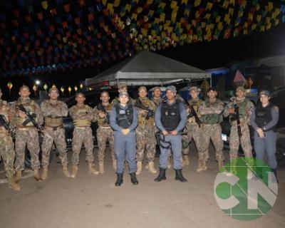 Primeira noite do São João em Bacabal 