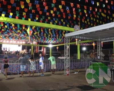 Primeira noite do São João em Bacabal 