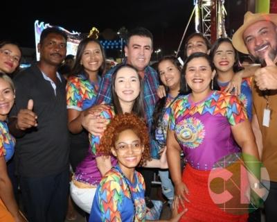 Primeira noite do São João em Bacabal 