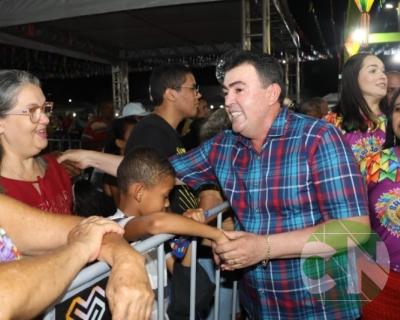 Primeira noite do São João em Bacabal 