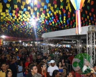 Primeira noite do São João em Bacabal 