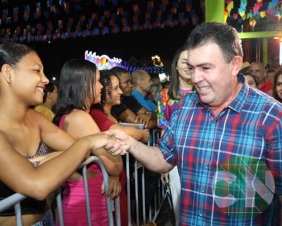 Primeira noite do São João em Bacabal 