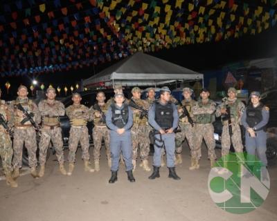 Primeira noite do São João em Bacabal 