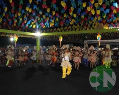 Primeira noite do São João em Bacabal 