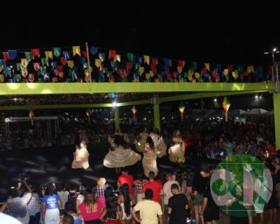 Primeira noite do São João em Bacabal 
