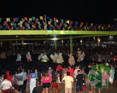 Primeira noite do São João em Bacabal 