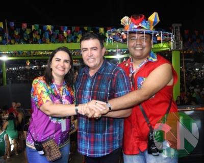 Primeira noite do São João em Bacabal 