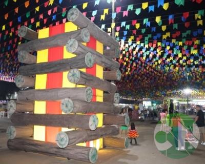 Primeira noite do São João em Bacabal 